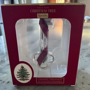 Spode Annual 'Our New Home' Key Christmas Ornament, 2019 Edition